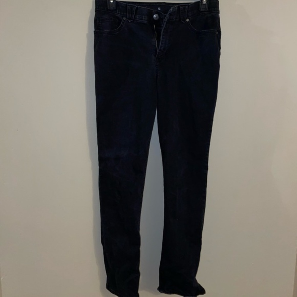 Gloria Vanderbilt Black Denim Jeans Size 12